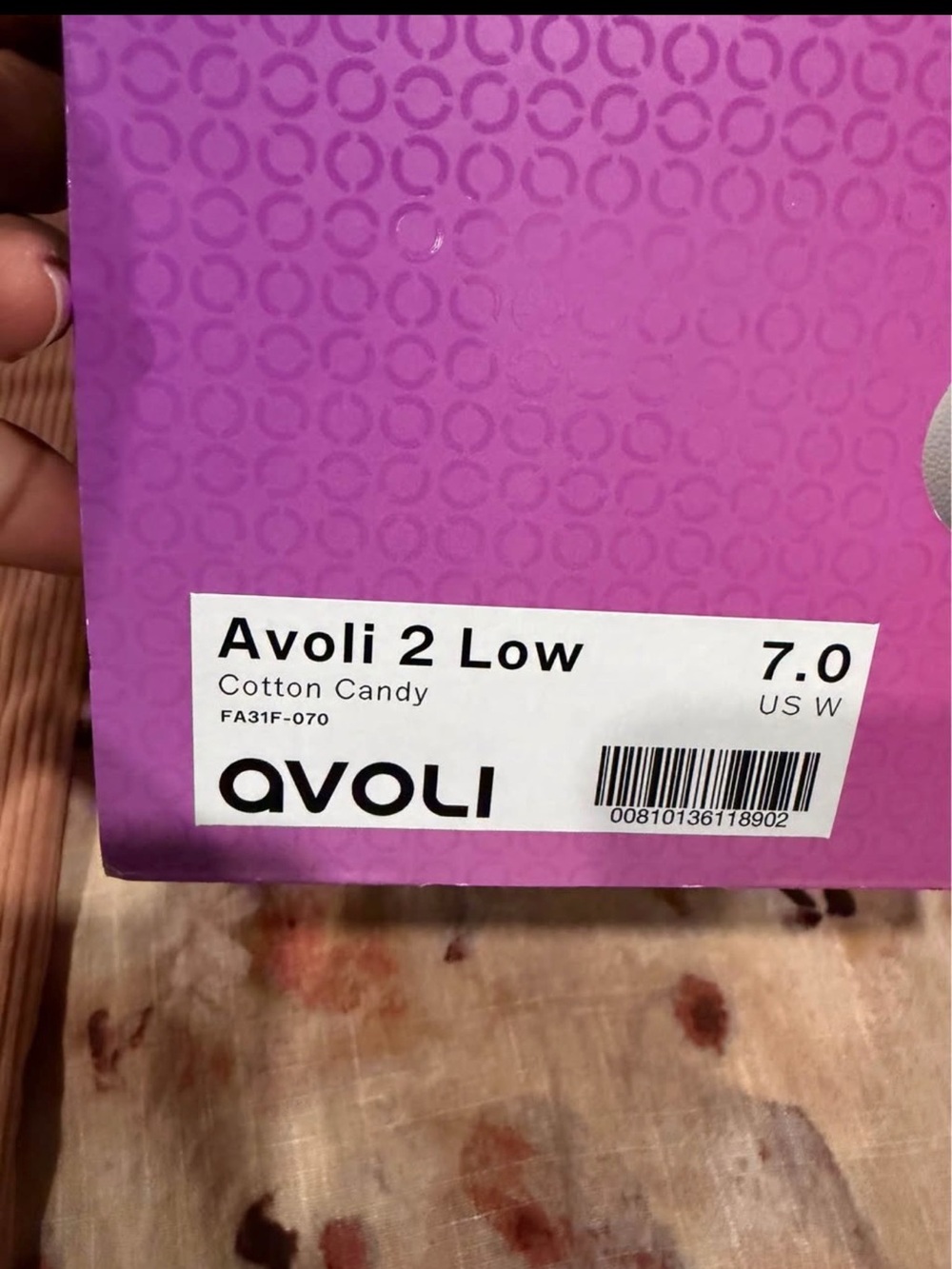 Avoli Avoli 2 Low Athletic Shoes - Cotton Candy (Women's 7.0)